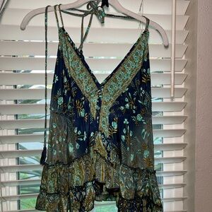 Floral Bohemian Women's Top